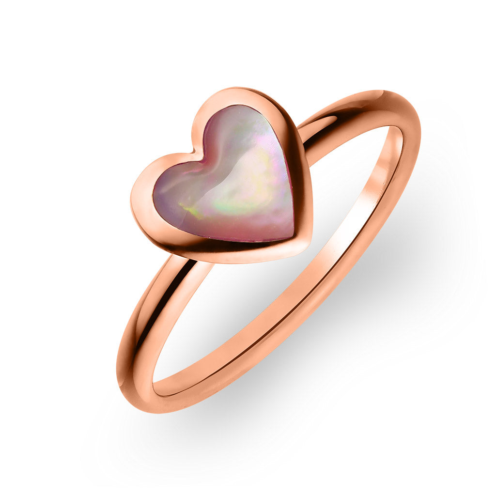 772175 - 14K Rose Gold - Kabana Heart Ring