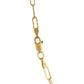 777225 - 14K Yellow Gold - 18" Polished Paperclip Chain, 2.5mm