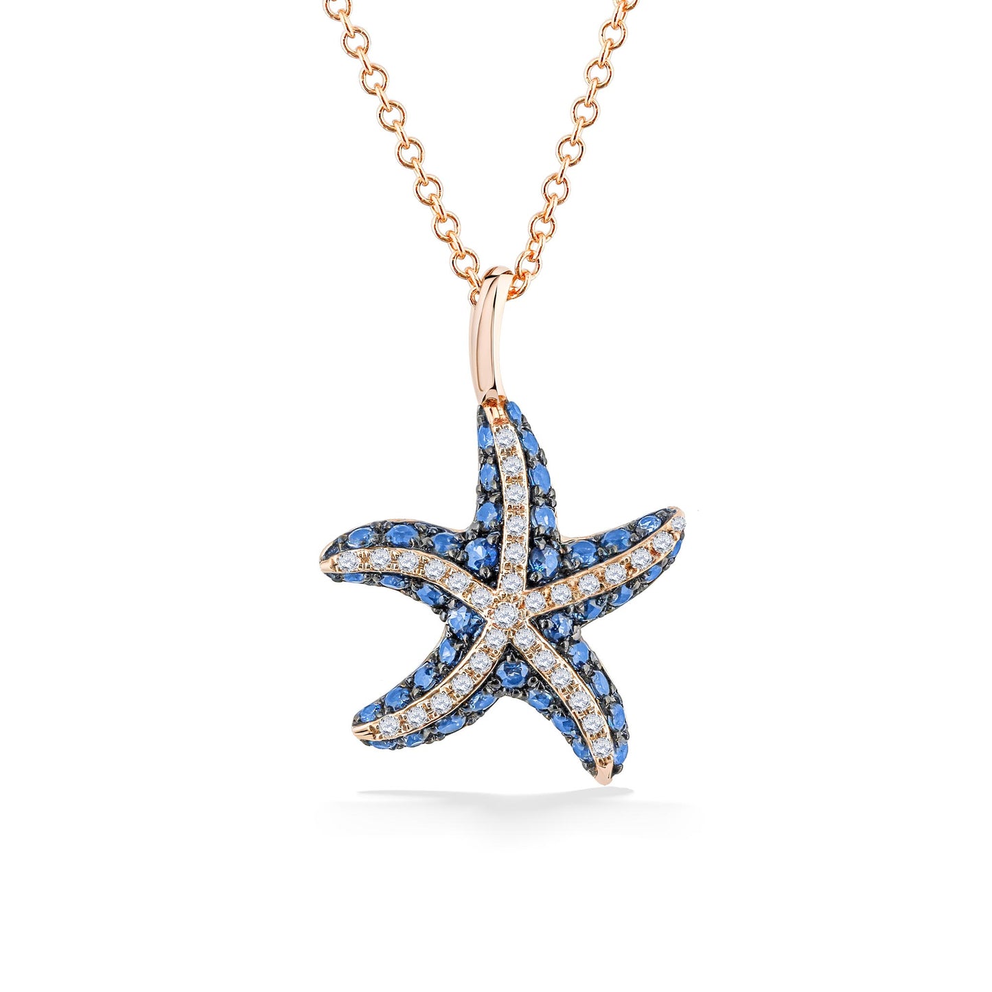 777234 - 14K Rose Gold - Effy Starfish Pendant