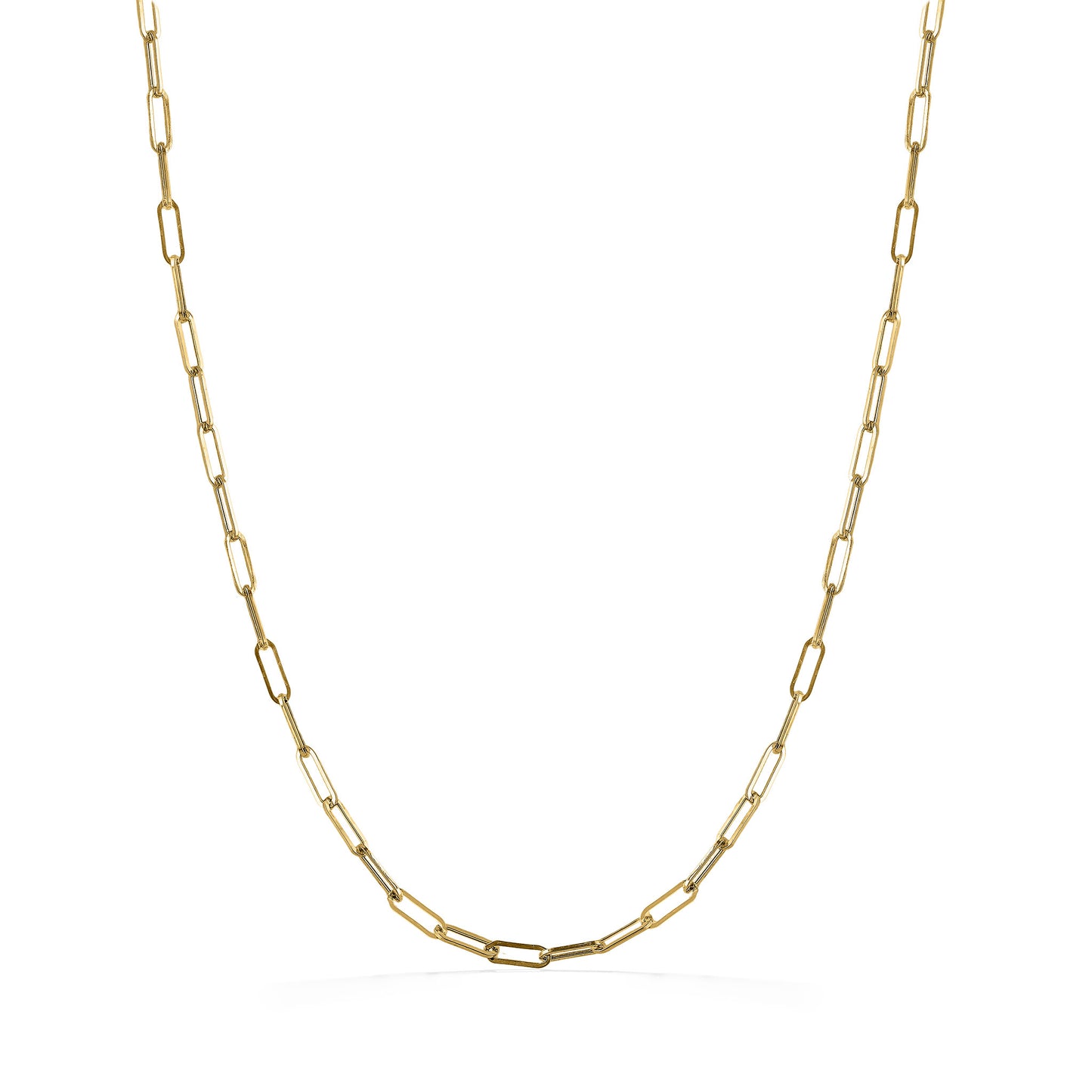 772333 - 14K Yellow Gold - Paperclip Chain