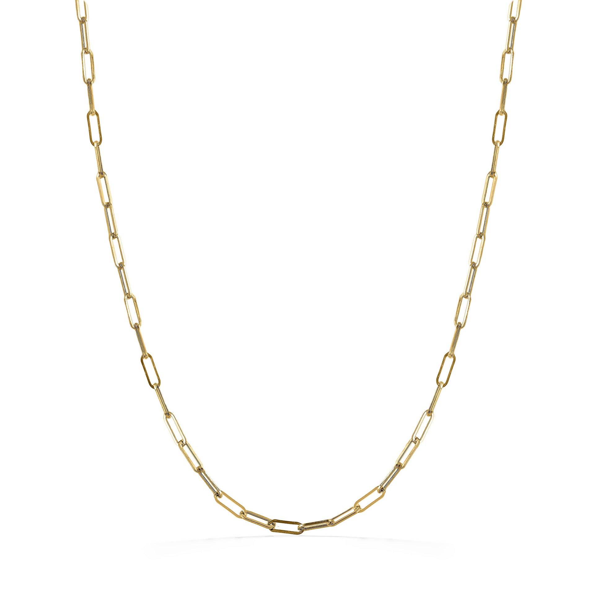 772333 - 14K Yellow Gold - Paperclip Chain