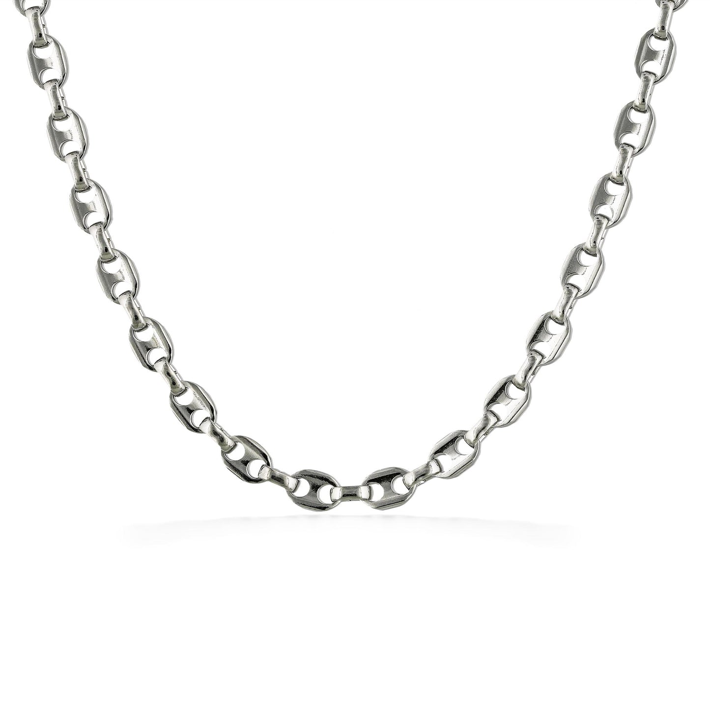 772906 - Sterling Silver - 22" Effy Puffy Mariner Chain Necklace