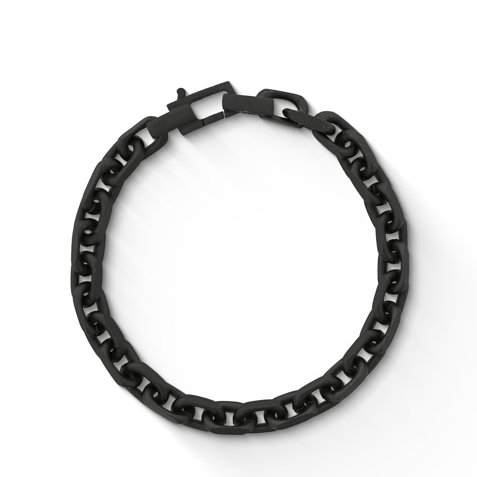 772920 - Sterling Silver - Effy Black Link Bracelet