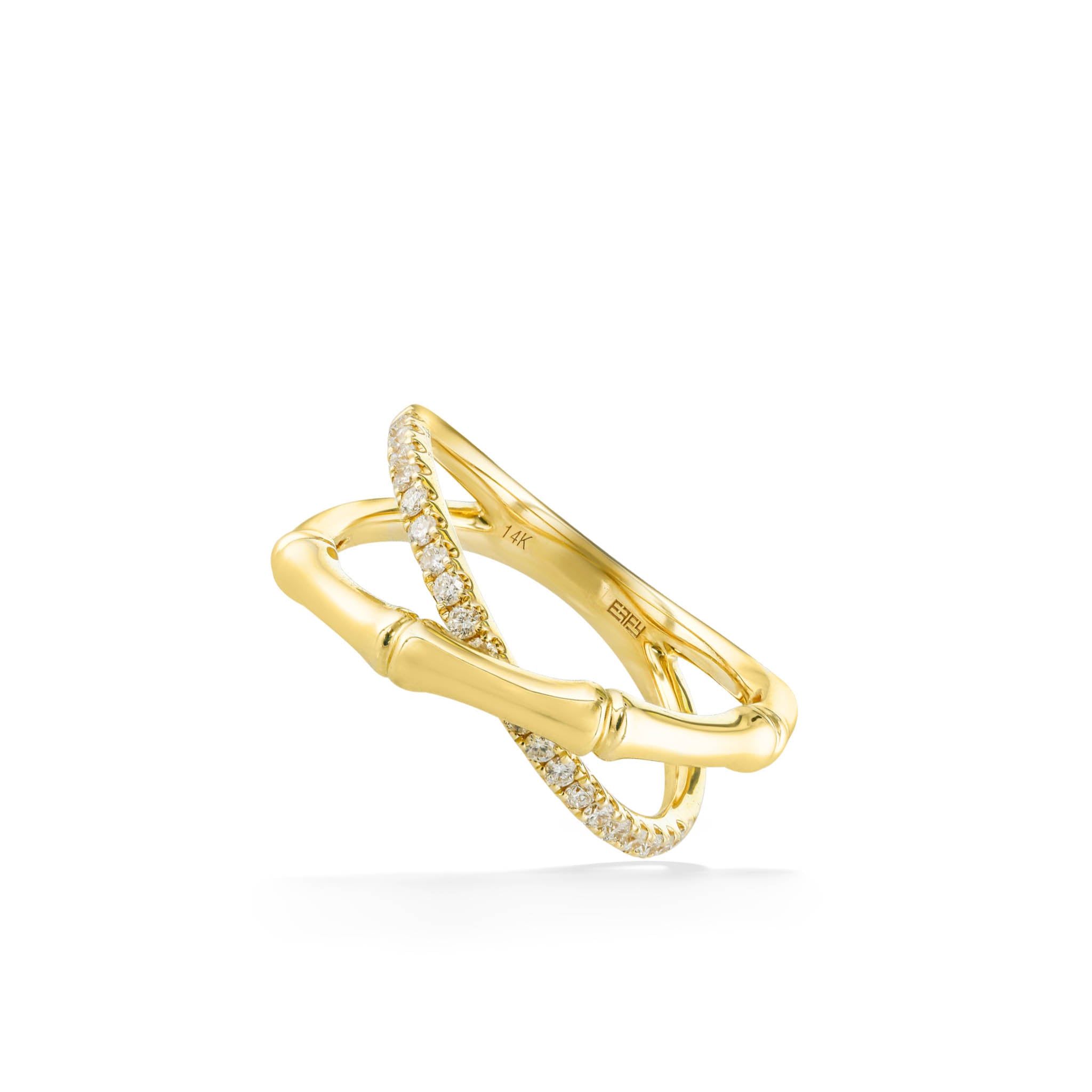 Celtic Trinity Scroll Diamond Engagement Ring | Walker Metalsmiths