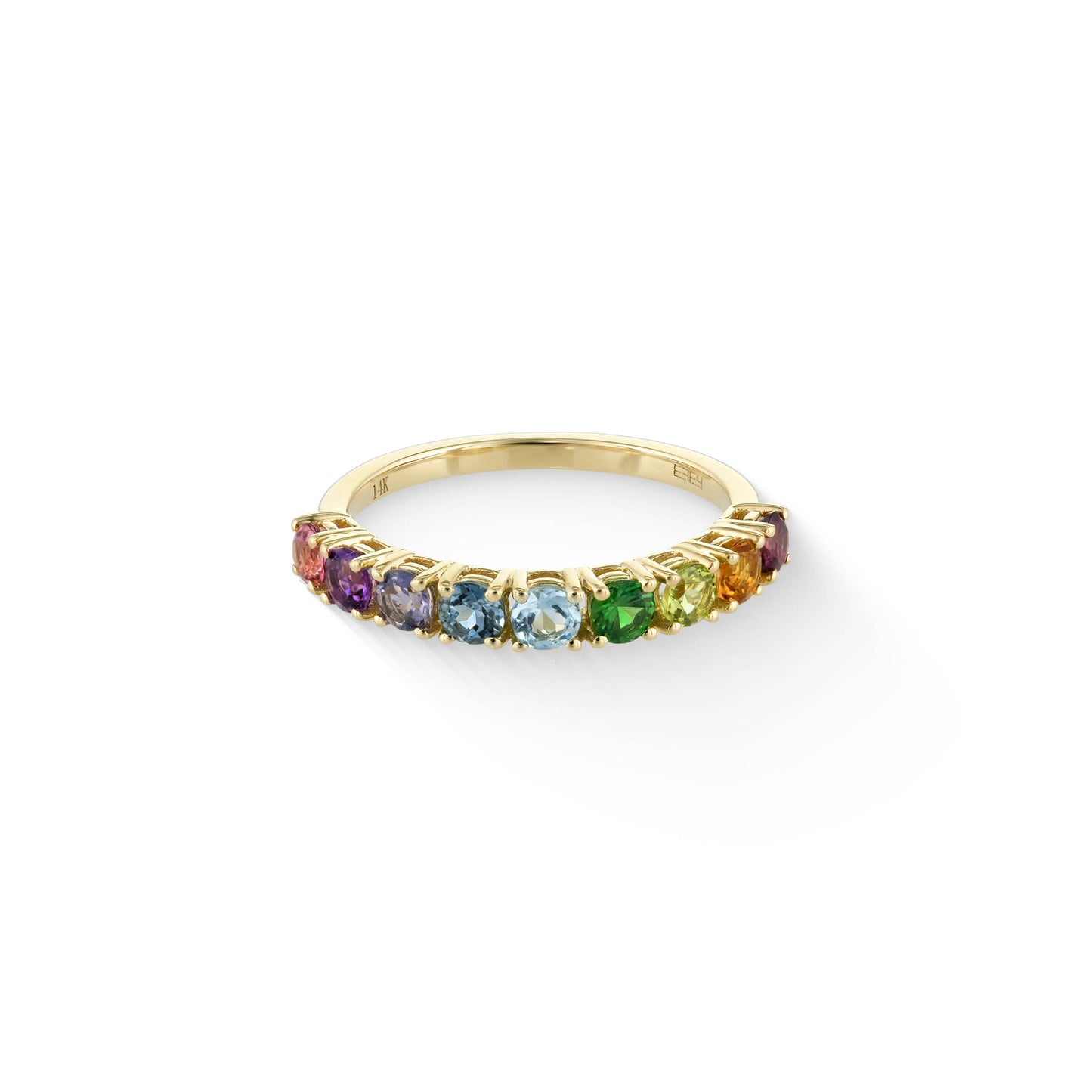 773074 - 14K Yellow Gold - Effy Rainbow Ring 